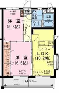 【K】昭和町2丁目マンション★新築★5号タイプ105、205、305号室