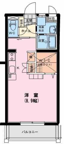 【K】グランメール　ヒロ（ワンルーム）303号室