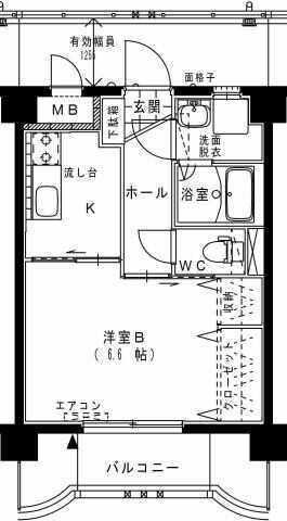 【K】ユーミー南延岡（1K）202号室