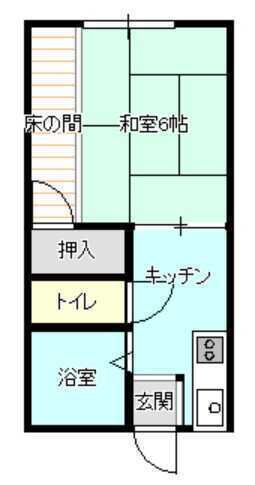◆フラワーハイツ（1K）202号室