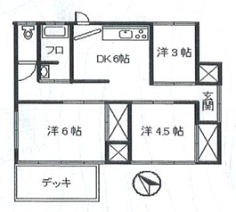 ◆鹿狩瀬町貸家